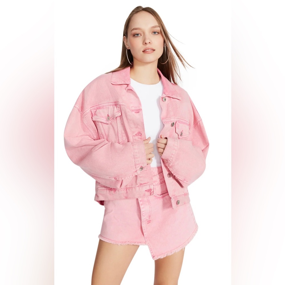 Steve Madden Hot Pink Denim Set